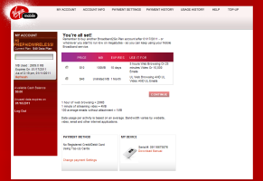 Virgin Broadband My Account